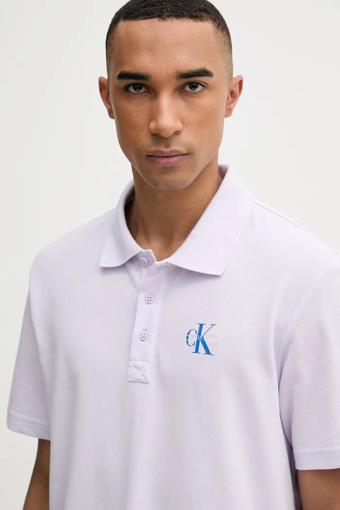 Calvin Klein Jeans erkek pamuklu yaka tişört