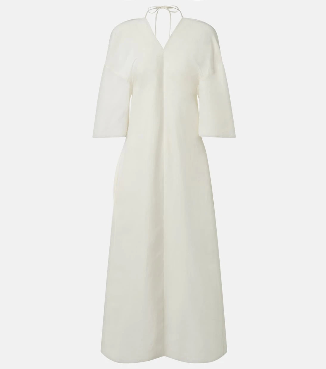 The Row - Mia open-back silk maxi dress
