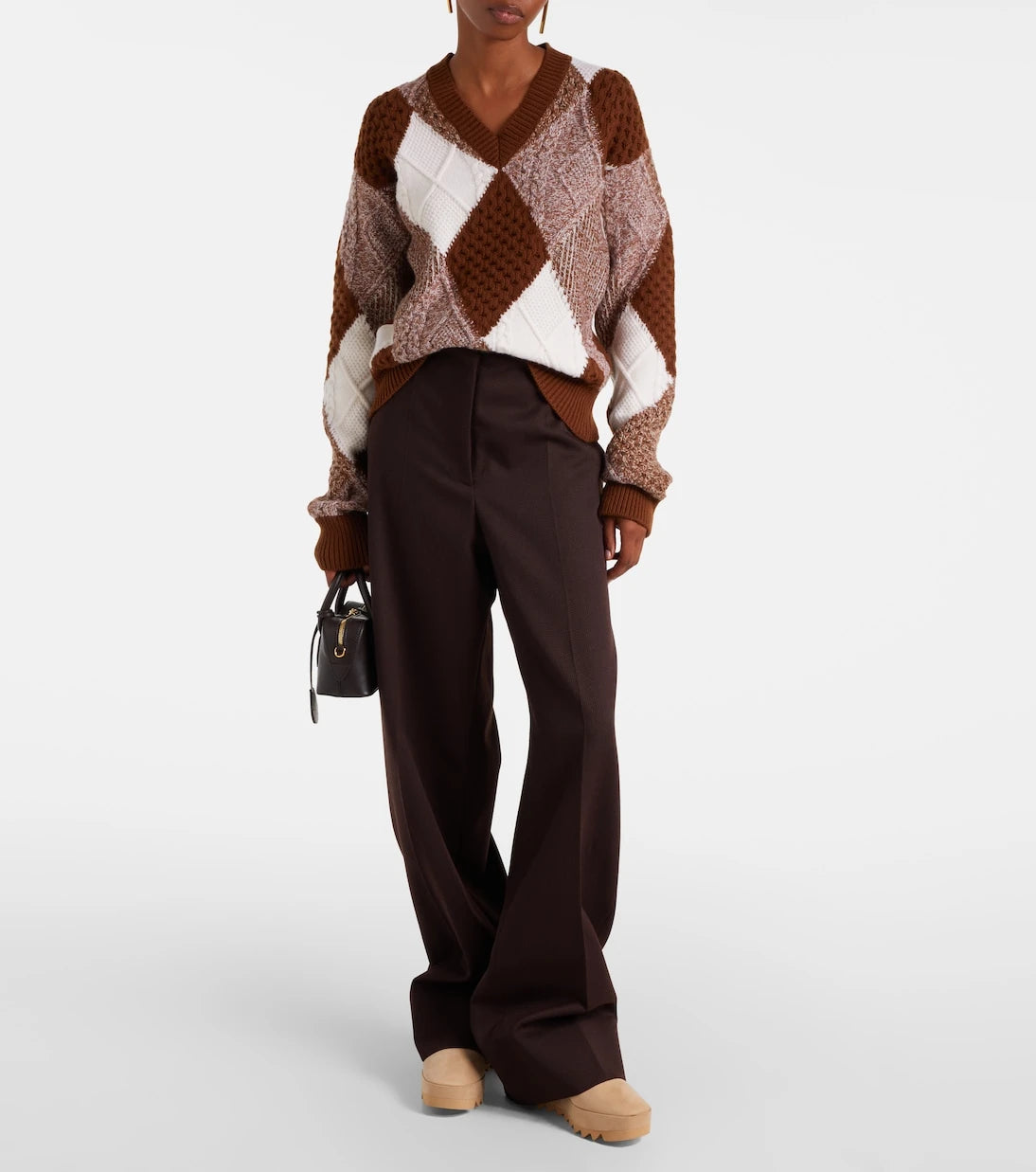Stella McCartney - Sneak-Elyse wedge sneakers