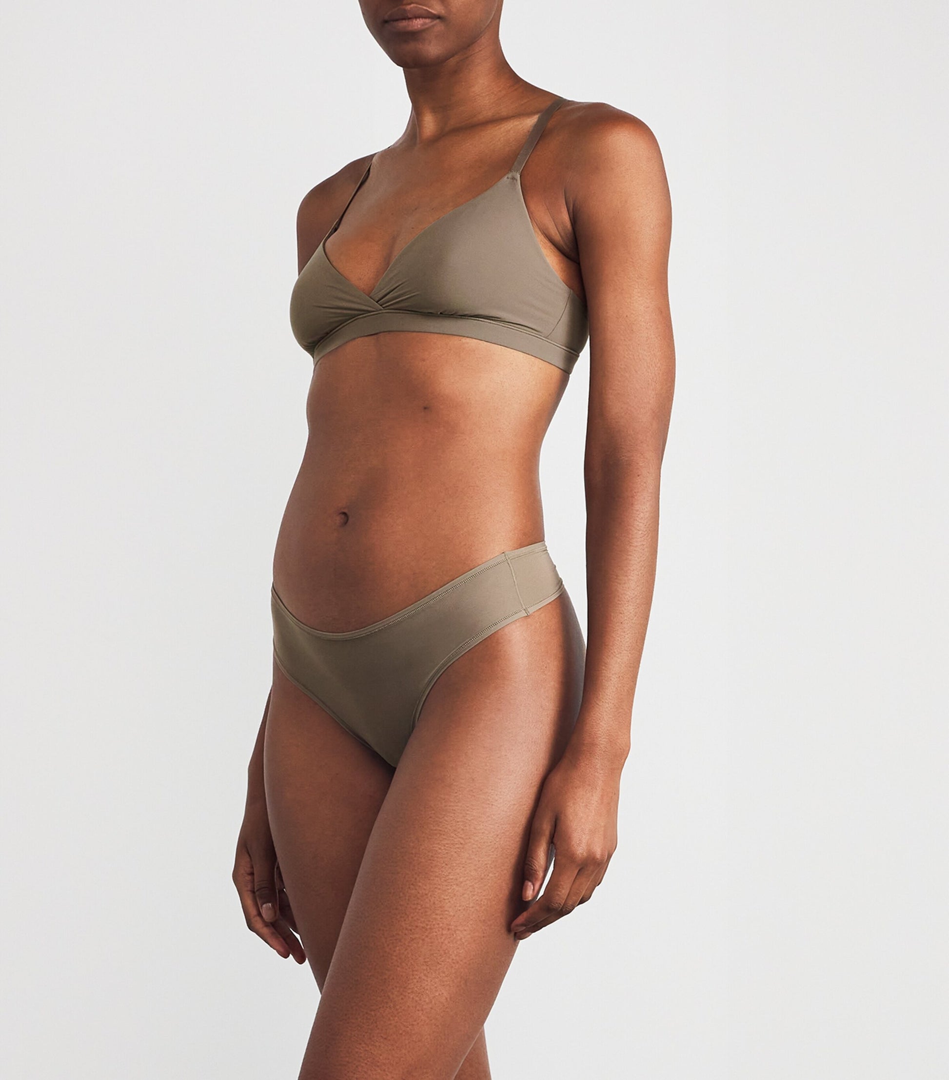 Skims Brown Fits Everybody Thong