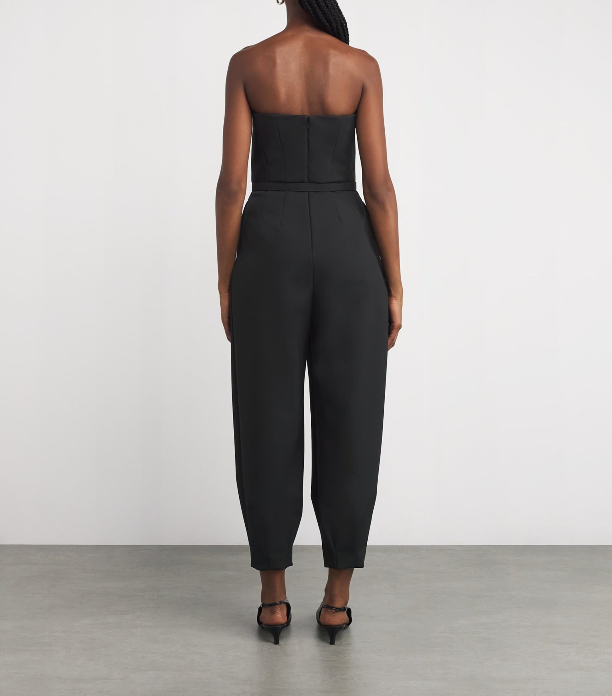 Black Off-The-Shoulder Jumpsuit