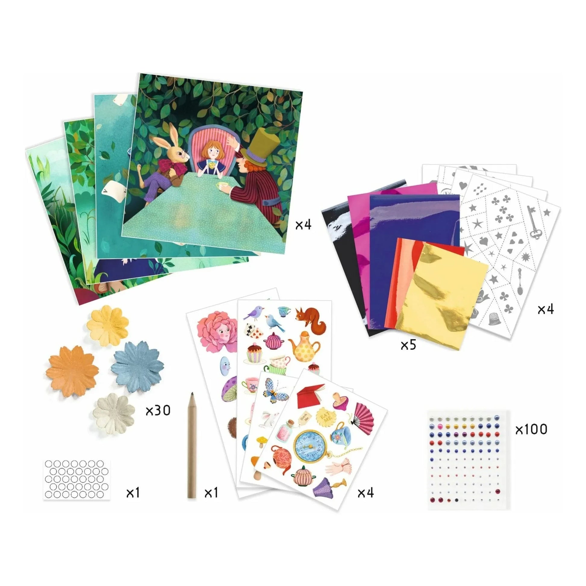 Djeco - Au pays des merveilles creative kit
