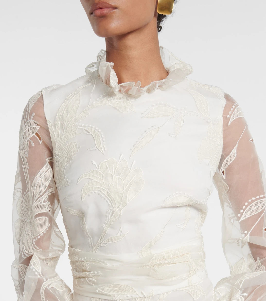 Markarian - Bridal Adeline silk organza gown