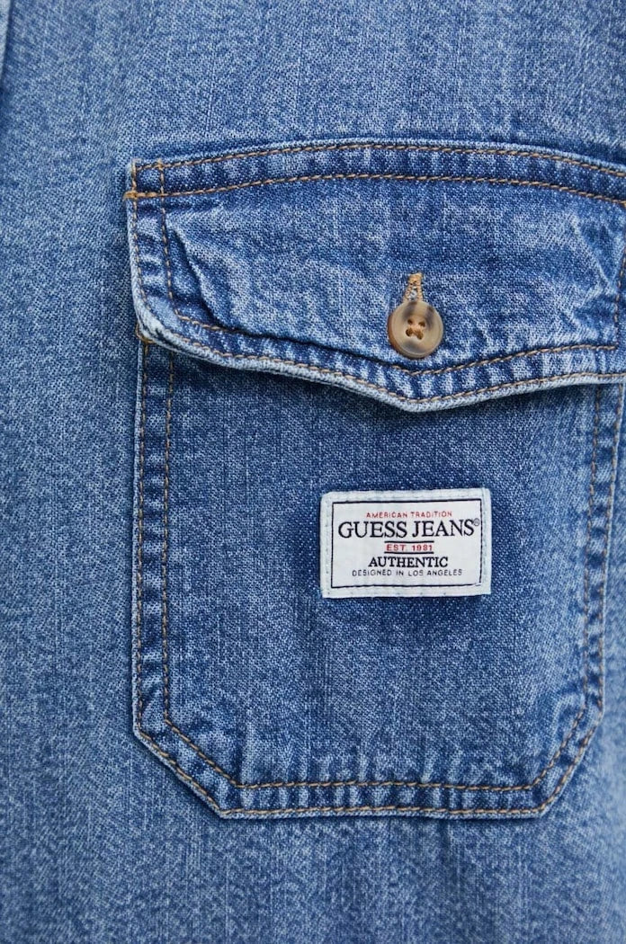 Дънкова риза Guess Jeans