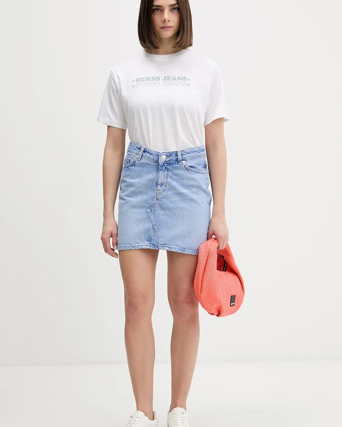 Guess Jeans Kadın Pamuklu Tişört