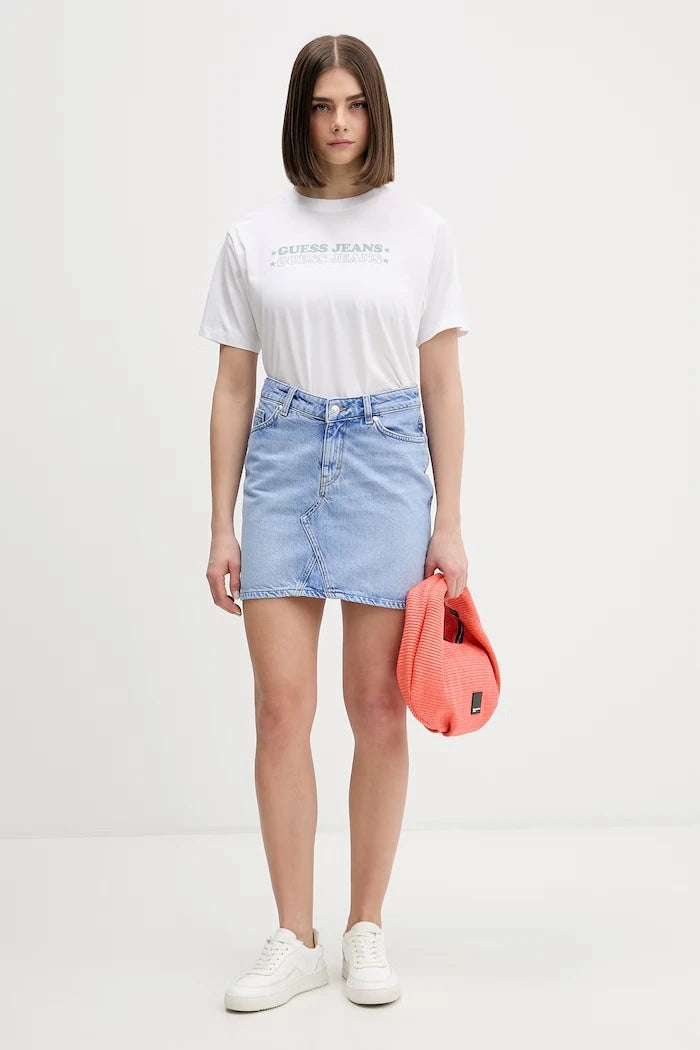 Guess Jeans Kadın Pamuklu Tişört