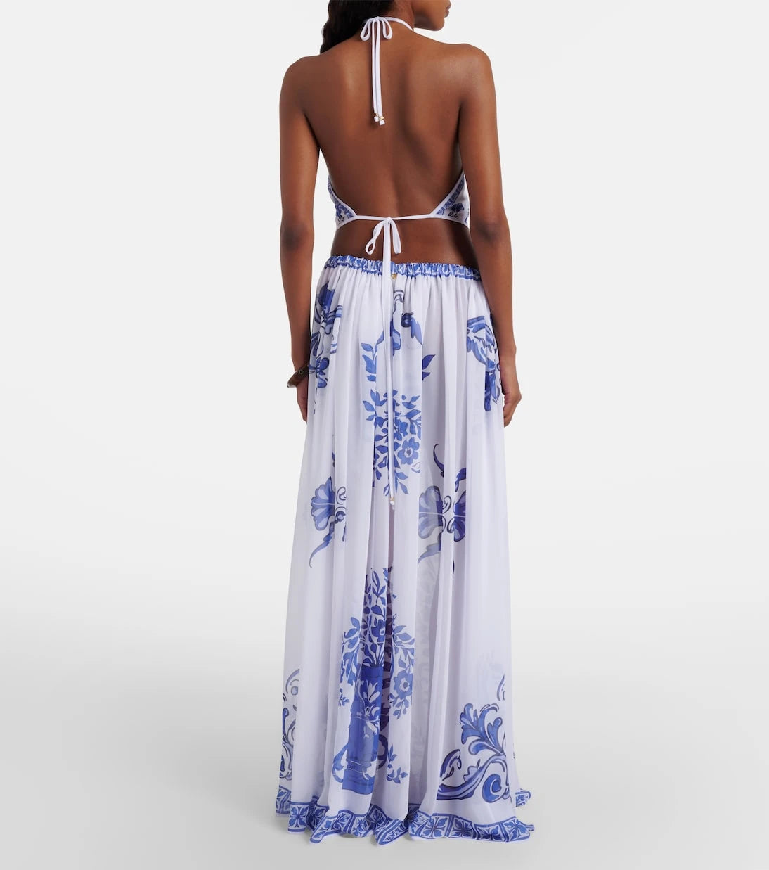 Bananhot - Riley printed cotton maxi dress