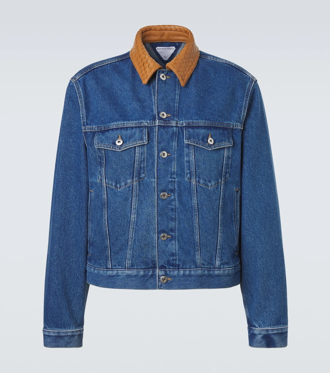 Bottega Veneta - Intrecciato denim jacket