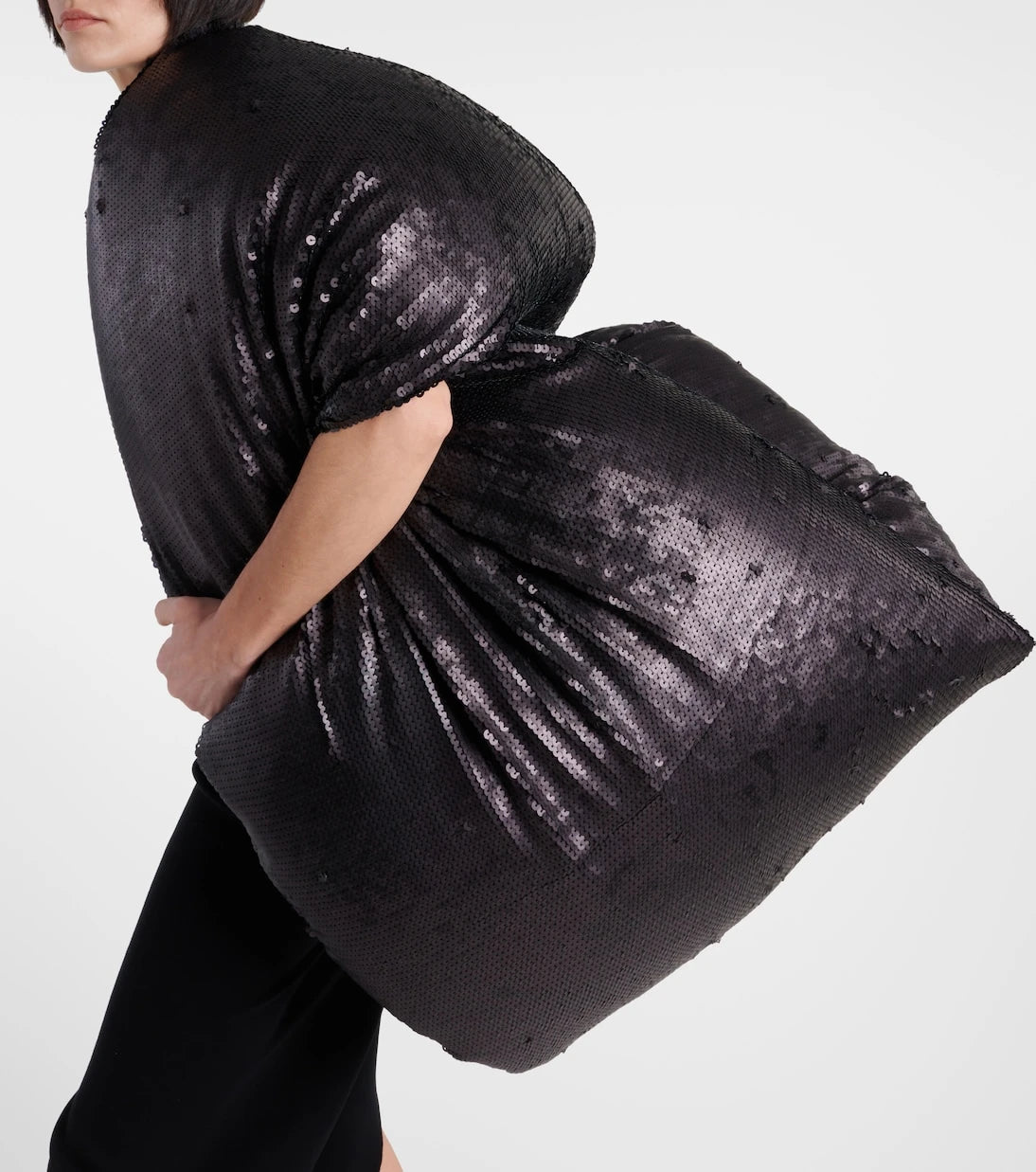Rick Owens - Sequined down jacket