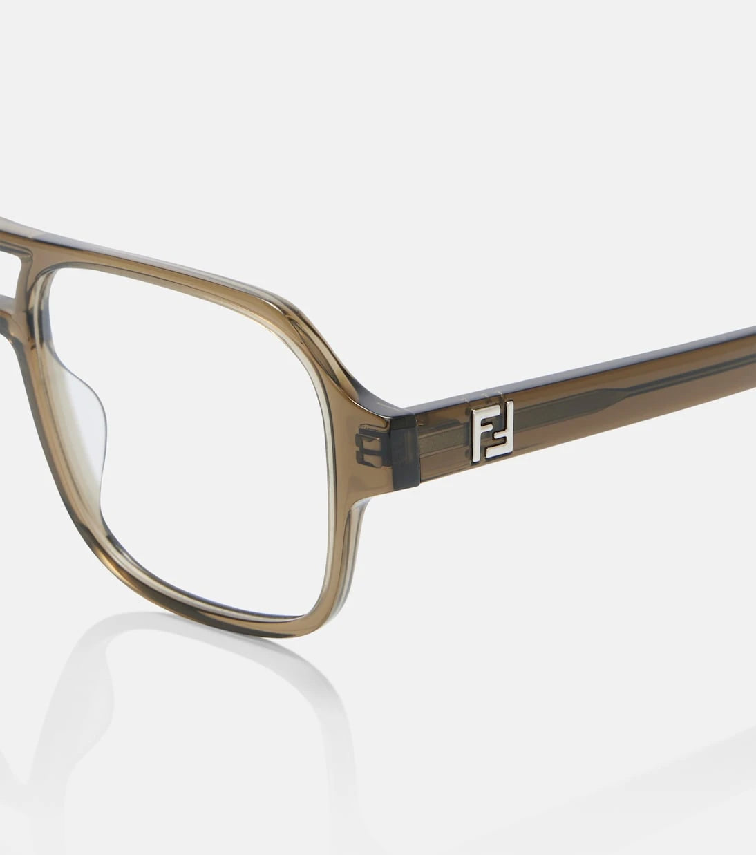 Fendi - FF Squared aviator glasses