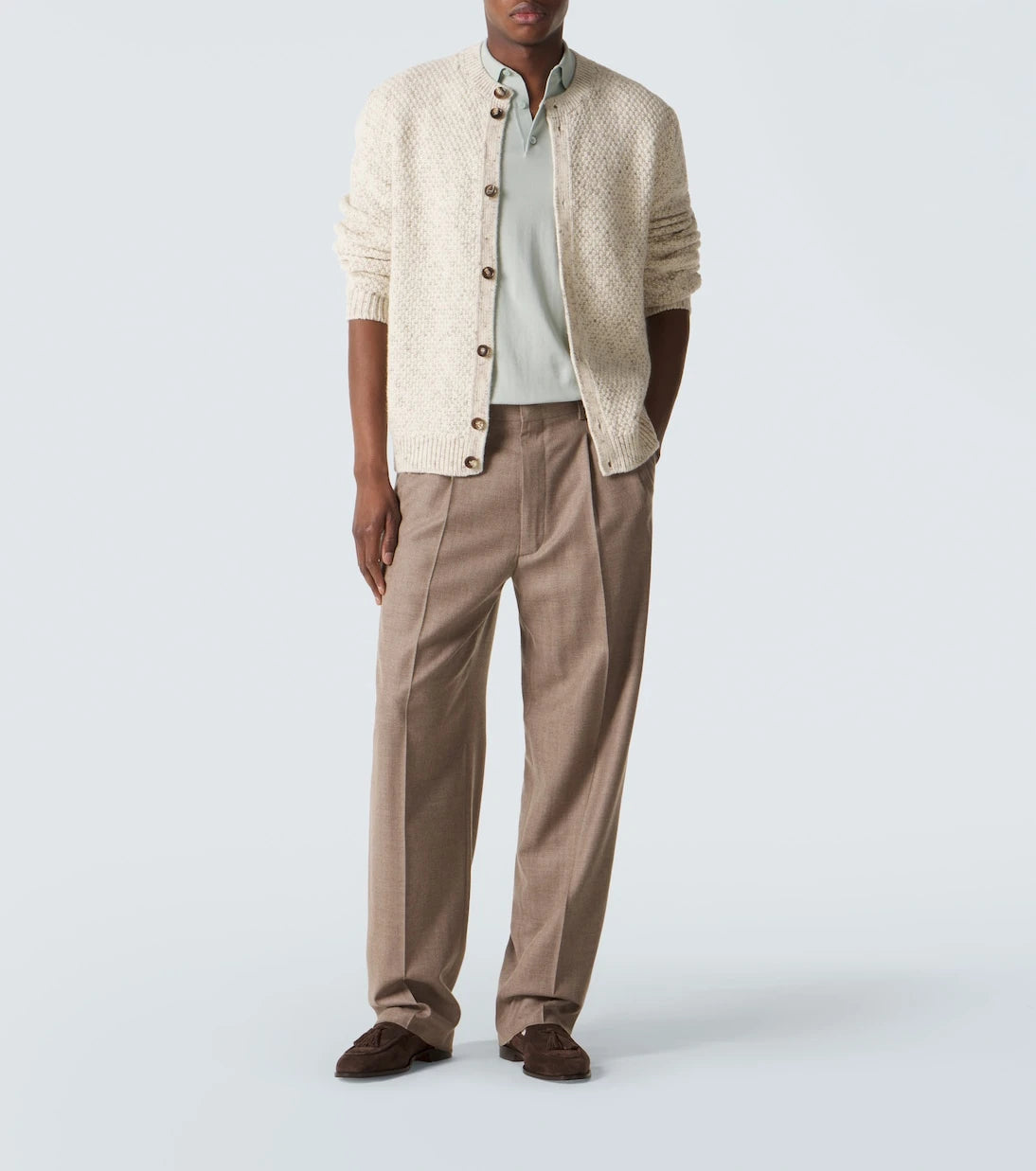 Loro Piana - قميص بولو قطني