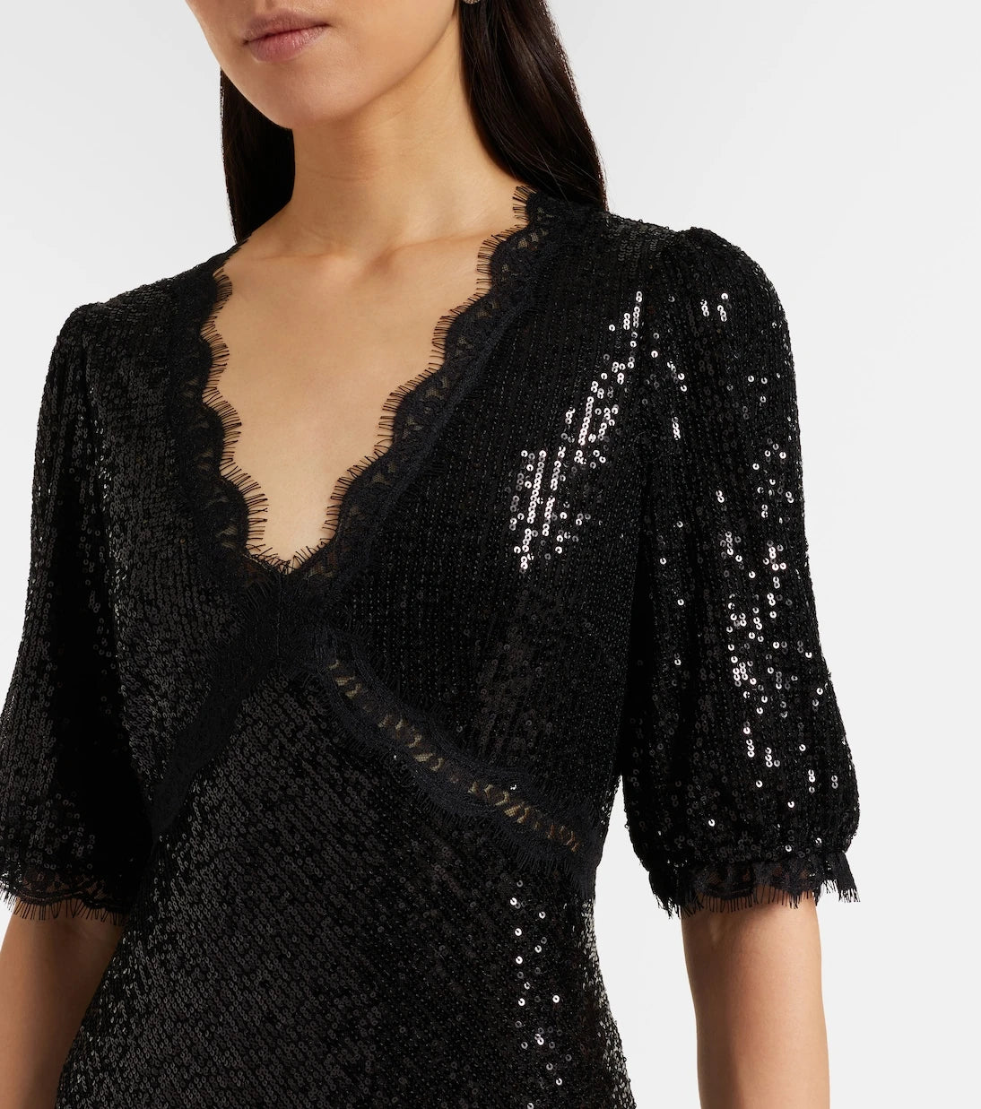 Rixo - Verena sequined maxi dress
