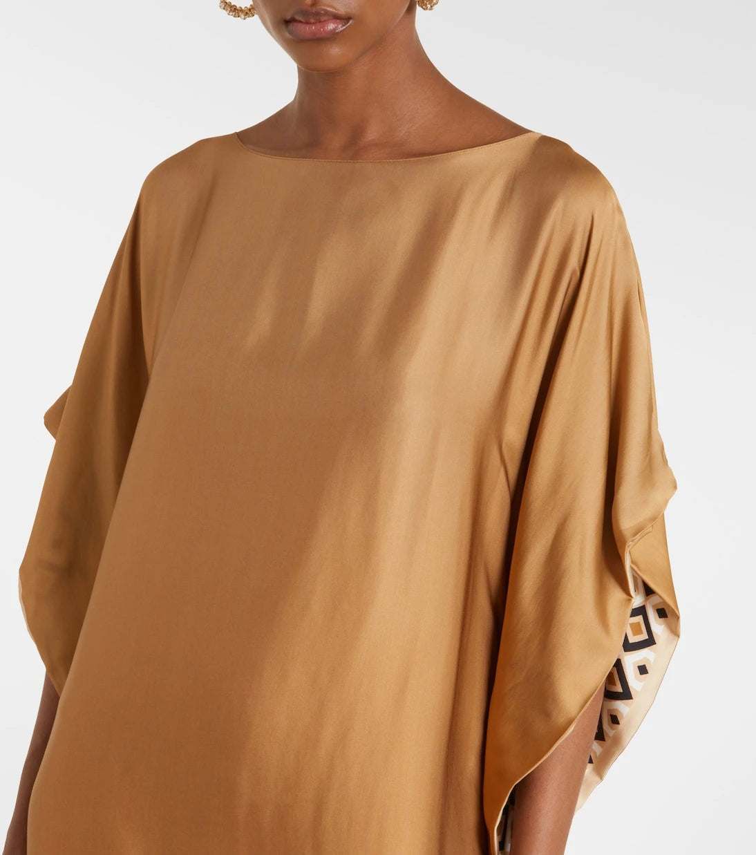 Max Mara - Belli satin kaftan