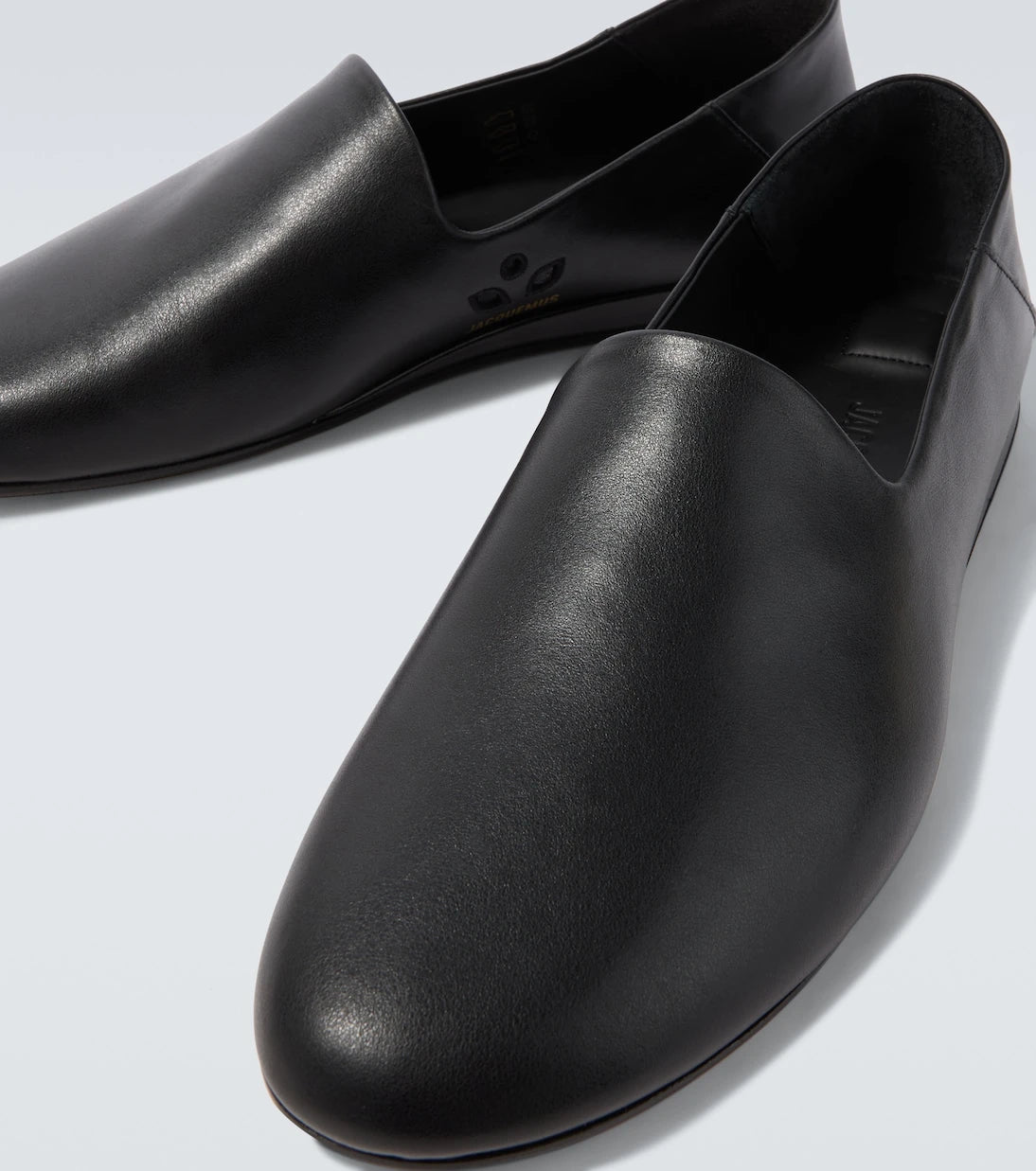 Jacquemus - Leather slip-on shoes
