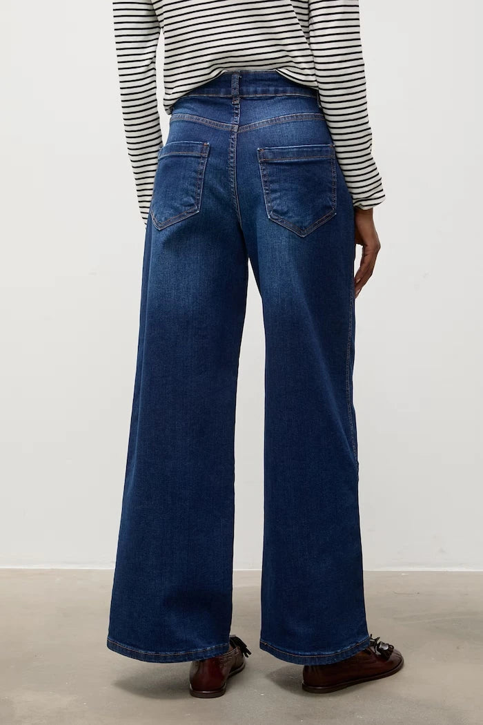 Kadın wide leg jean