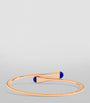Rose Gold, DIamond and Lapis Lazuli Cleo Slim Bracelet