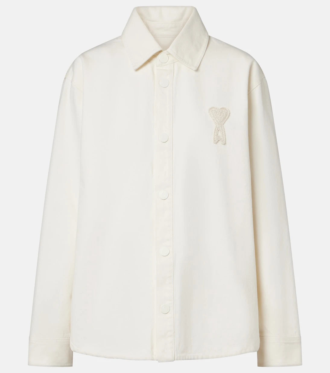 Ami Paris - Ami de Cœur cotton twill overshirt