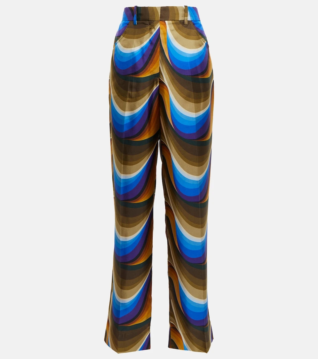 Victoria Beckham - Silk straight pants