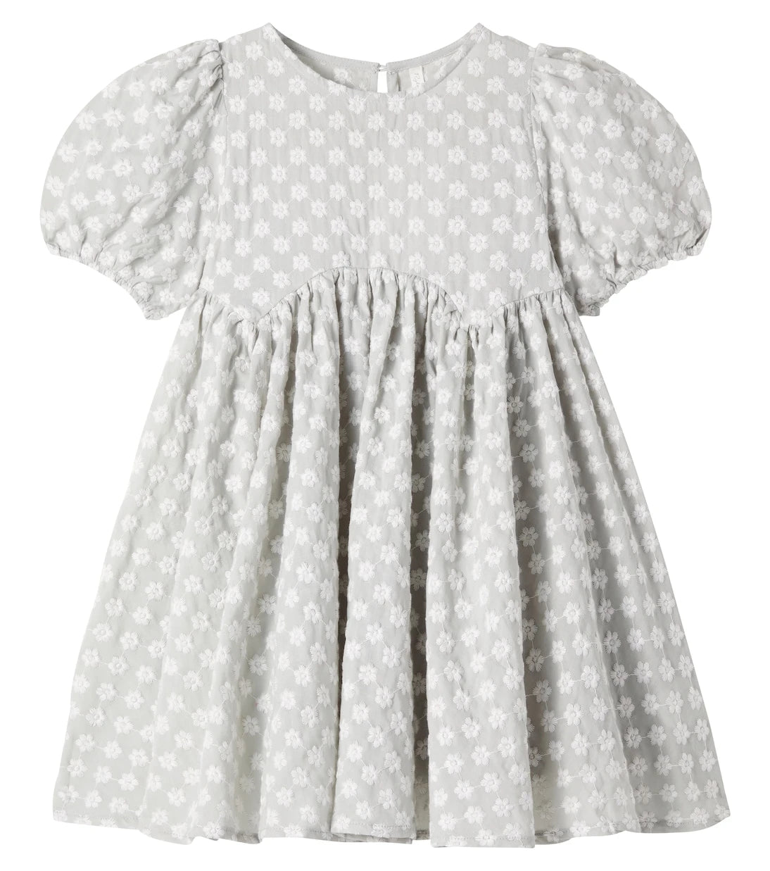 Rylee + Cru - Rose embroidered cotton dress