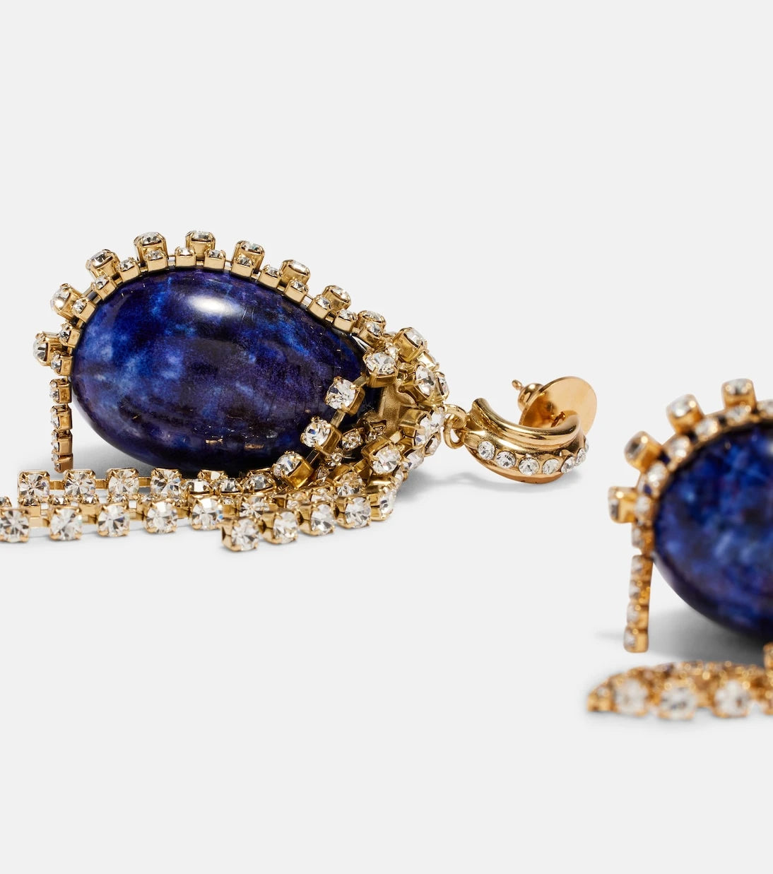 Chloé - Crystal-embellished drop earrings