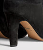 Black Suede Eve Over-The-Knee Boots 85