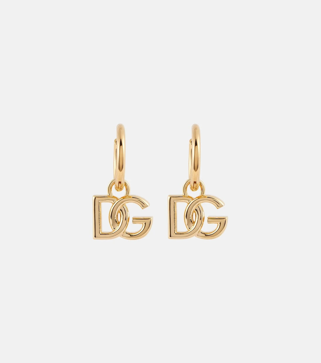 Dolce&Gabbana - أقراط DG المُرصعة
