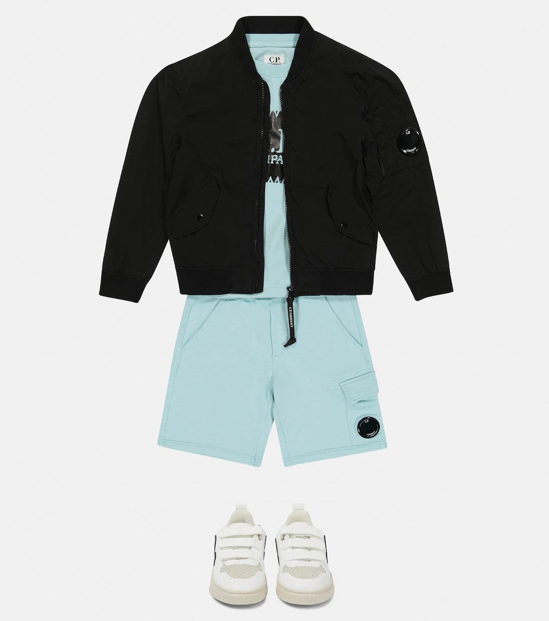 C.P. Company Kids - Chrome-R bomber jacket