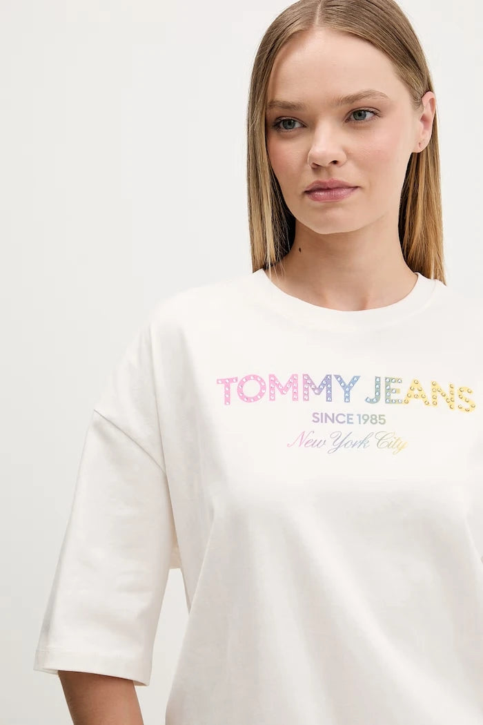 Tommy Jeans тениска дамска памучна