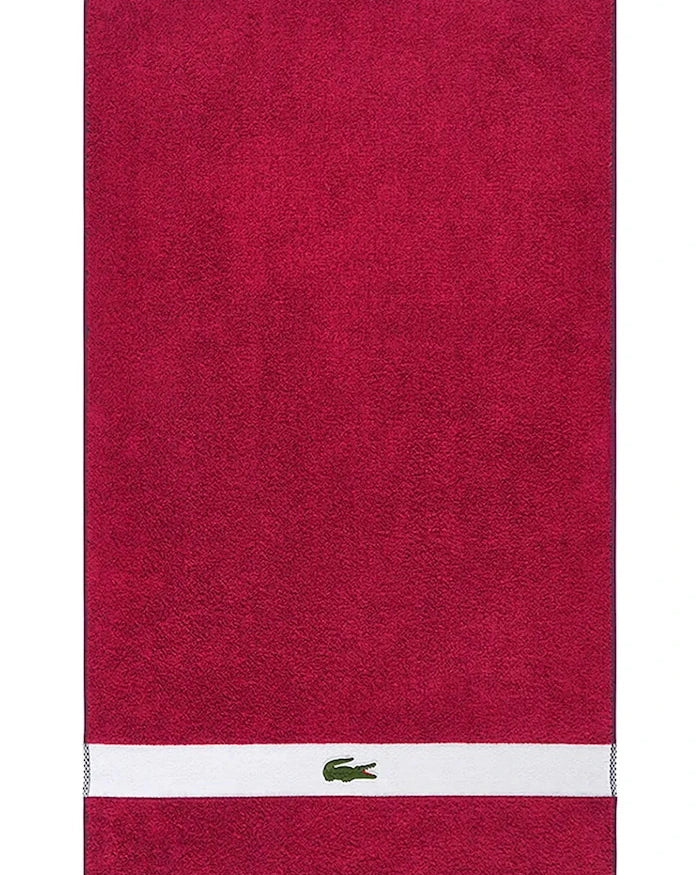 Lacoste LCASUAL Bigarreau 55 x 100 cm Küçük Pamuklu Havlu