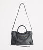 Balenciaga Grey Medium Leather Le City Top-Handle Bag