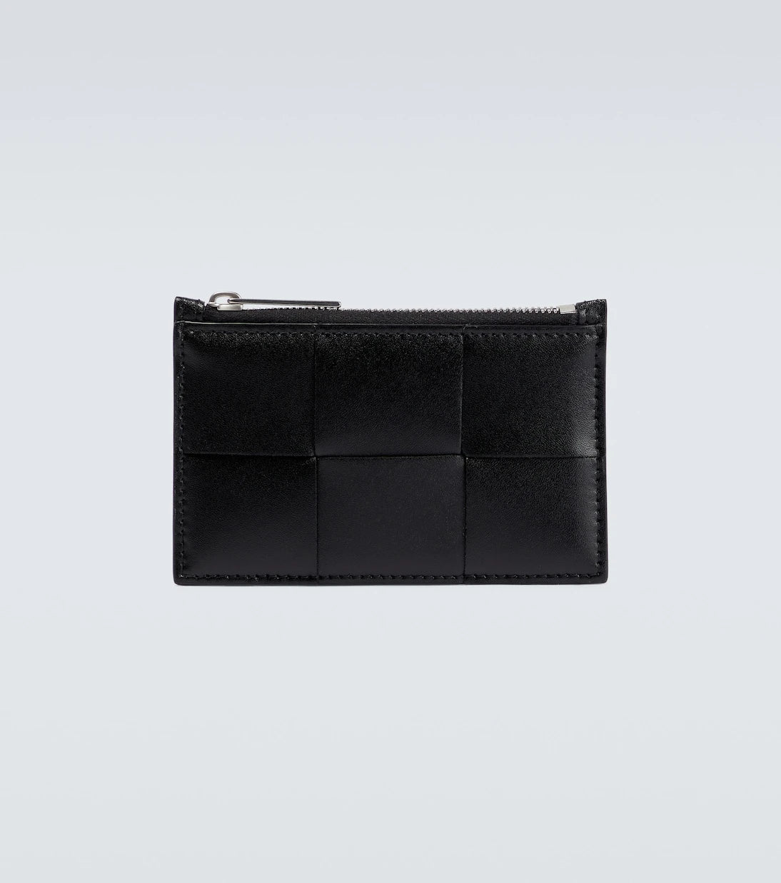Bottega Veneta - حافظة بطاقات جلد إنتريتشو