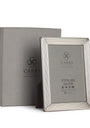 Carrs Silver Sterling Silver Fluted Photo Frame with Wood Back (5" x 3.5")