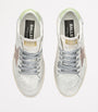 White Leather Ballstar Sneakers