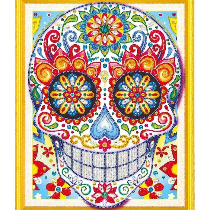 Комплект diy мозайка Graine Creative Maxican Skull Diamond Painting