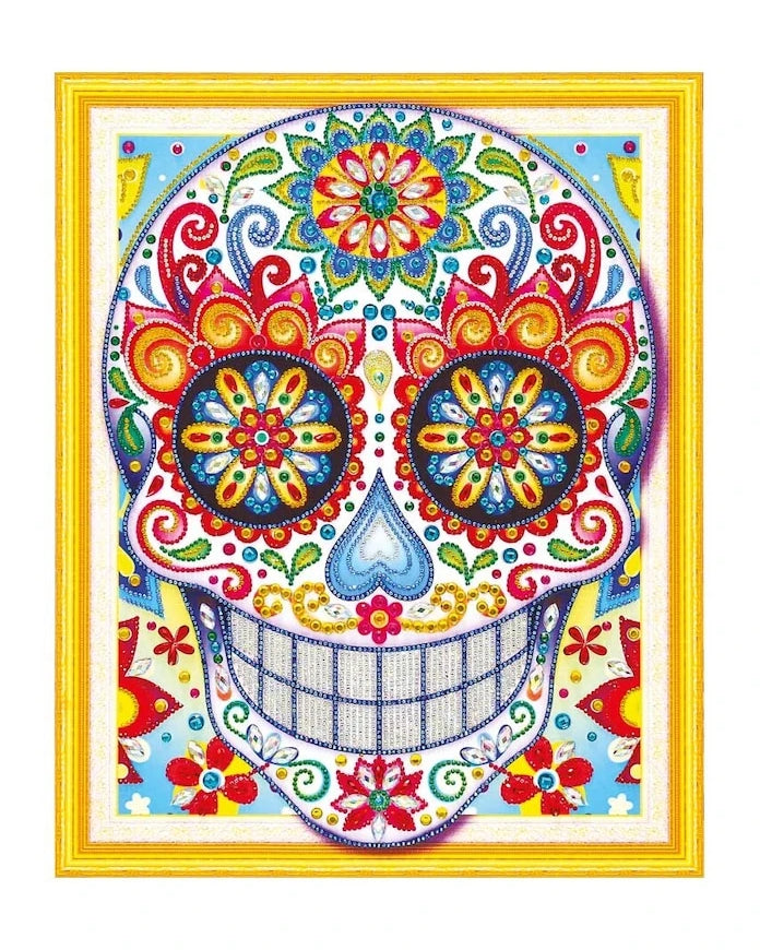 Комплект diy мозайка Graine Creative Maxican Skull Diamond Painting