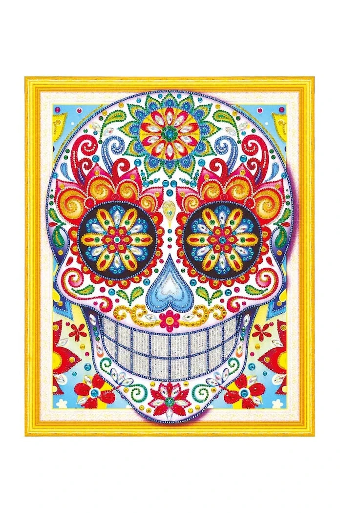 Graine Creative Maxican Skull Diamond Painting DIY Mozaik Seti