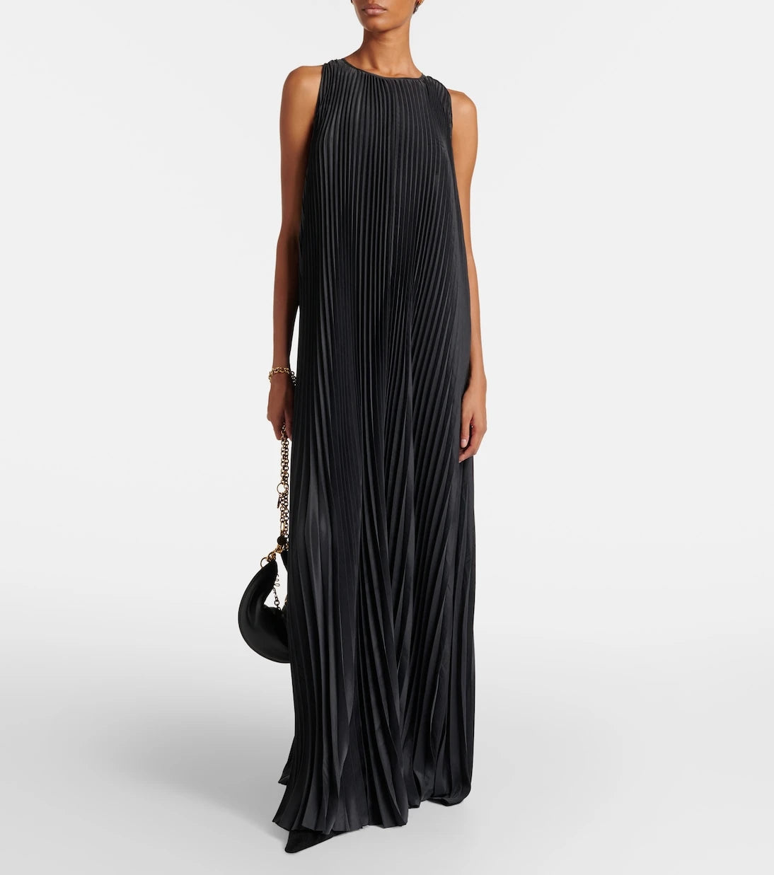 Joseph - Chenes pleated halterneck maxi dress
