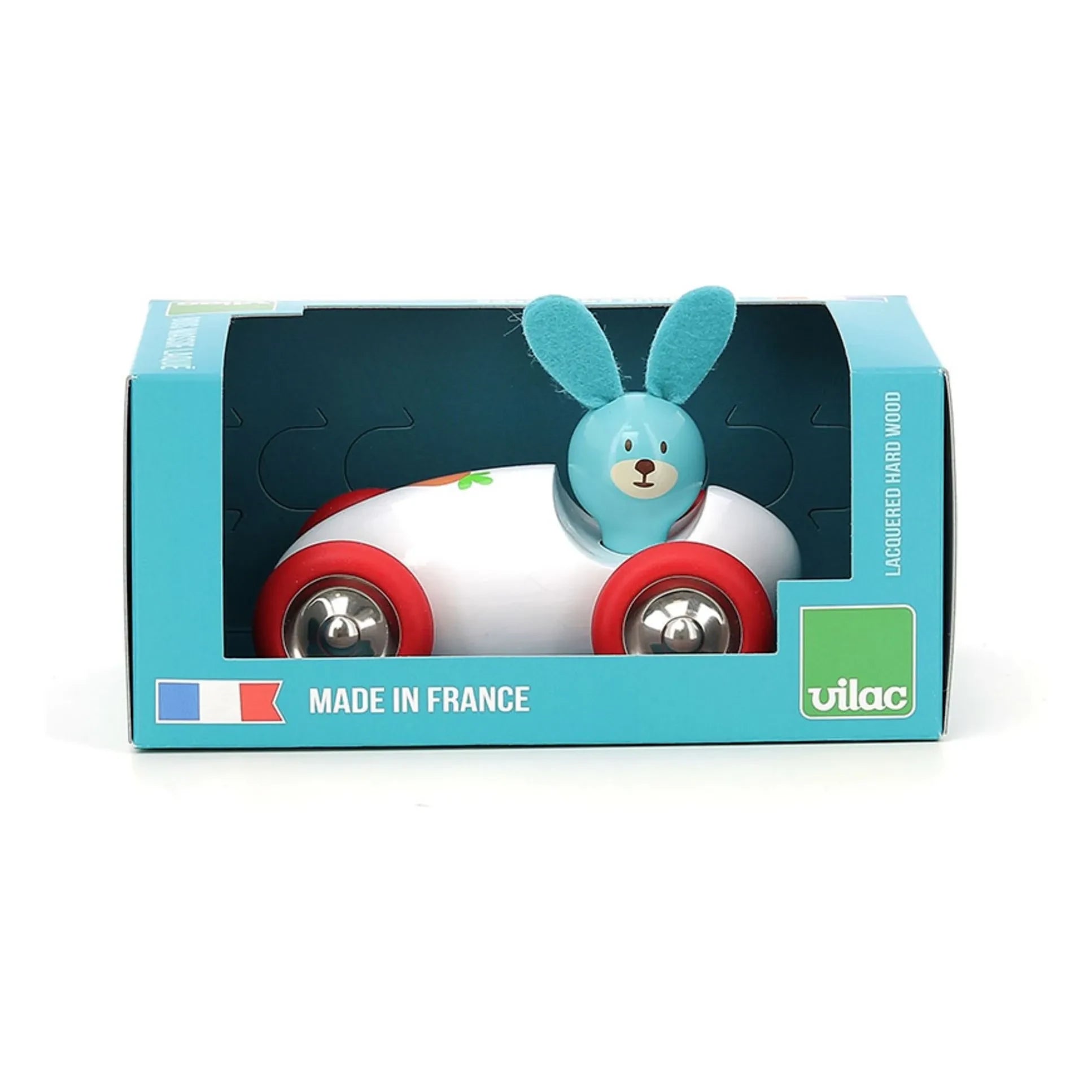 Vilac - Raoul the rabbit's car  | White