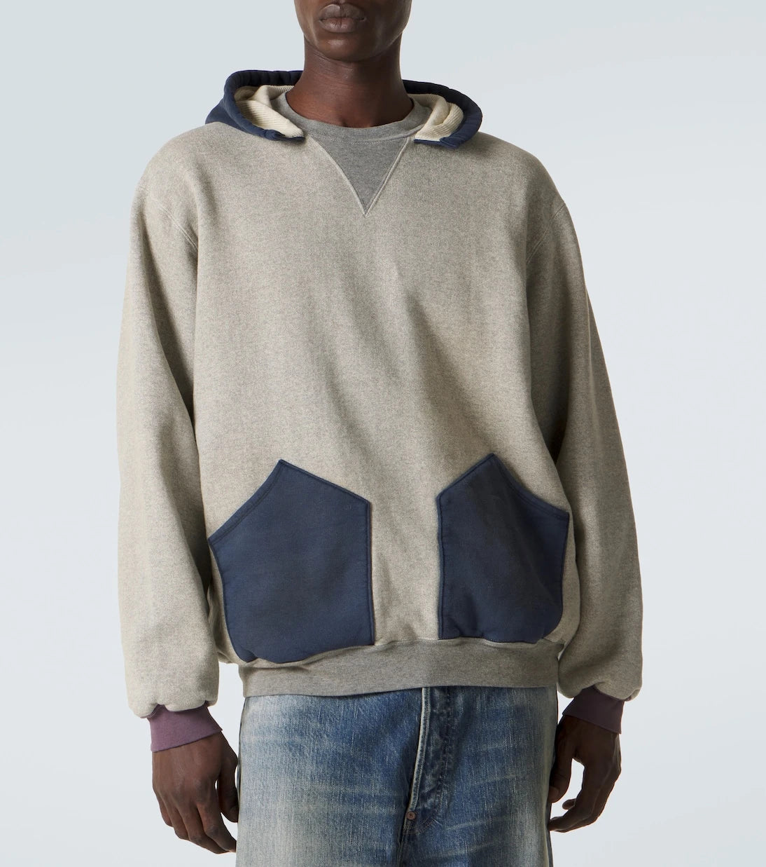 A.Presse - Cotton fleece hoodie