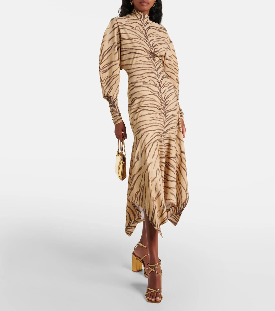 Stella McCartney - Jarsey midi elbise