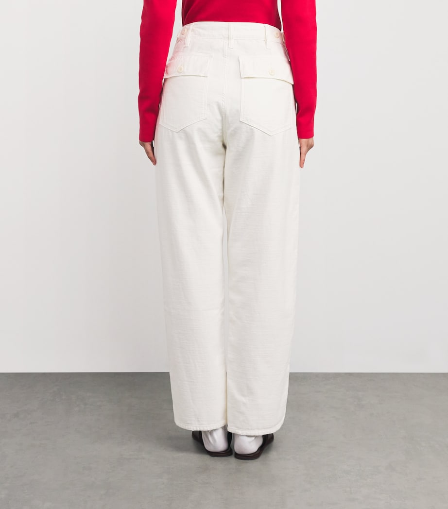 Polo Ralph Lauren Neutral Ricky Straight Jeans