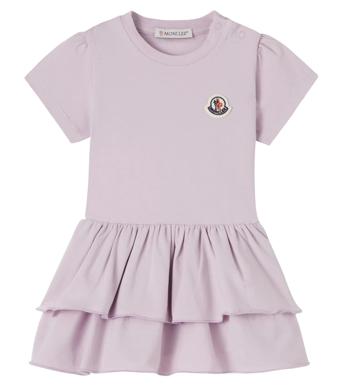 Moncler Enfant - Logo cotton jersey dress