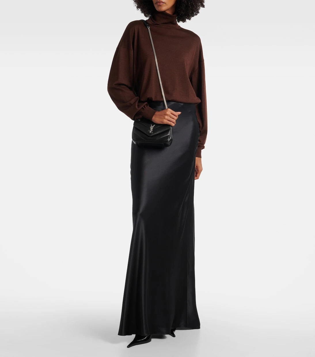 Saint Laurent - Loulou Mini leather crossbody bag