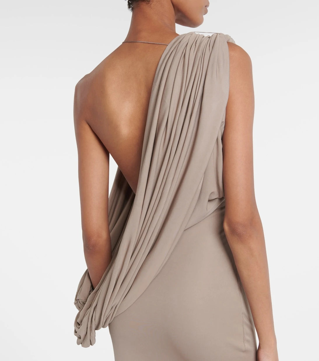 Christopher Esber - Aiba draped one-shoulder jersey gown