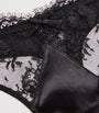 Fleur Du Mal Black Lace Frankie Thong