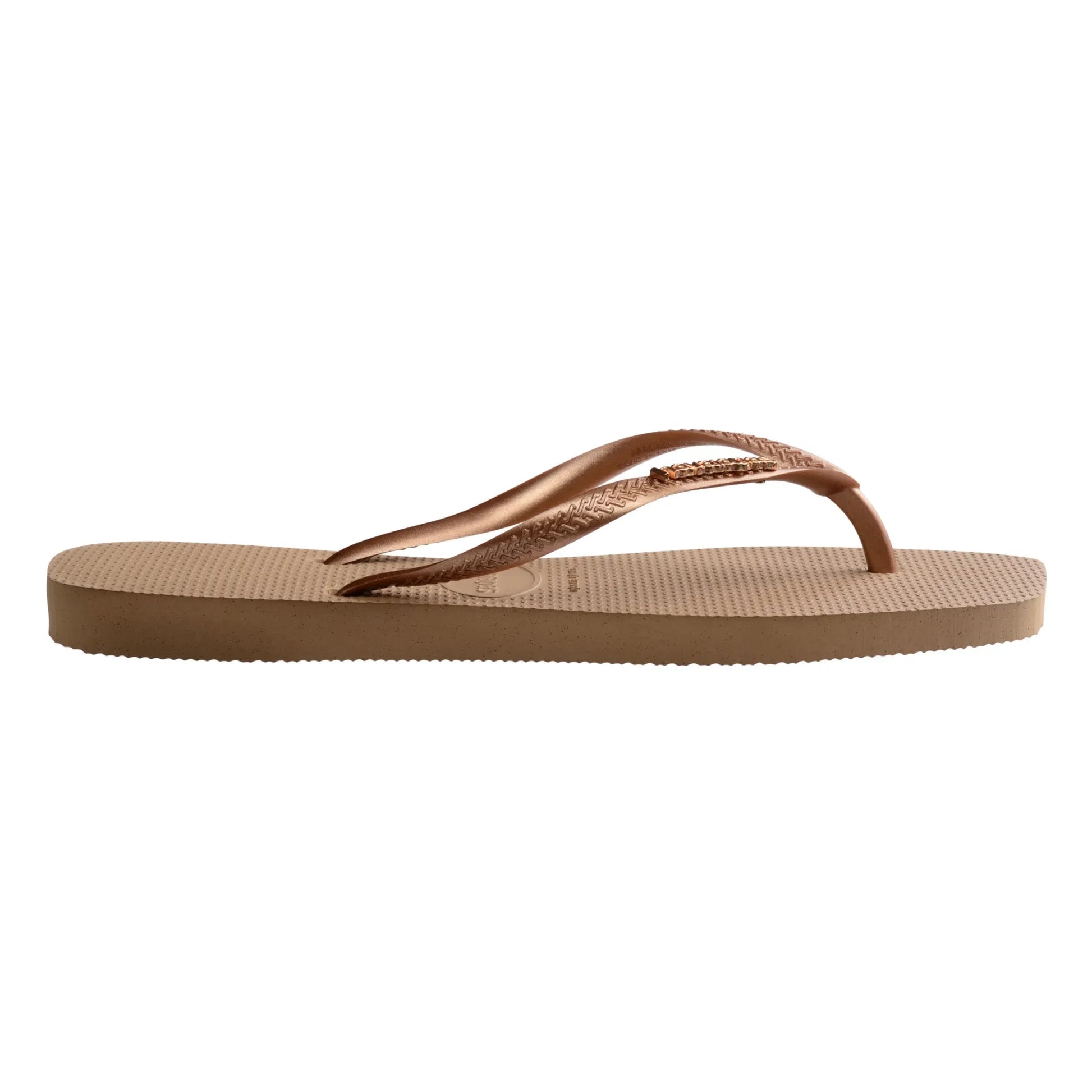 Havaianas - Square Logo Metallic flip-flops | Pink