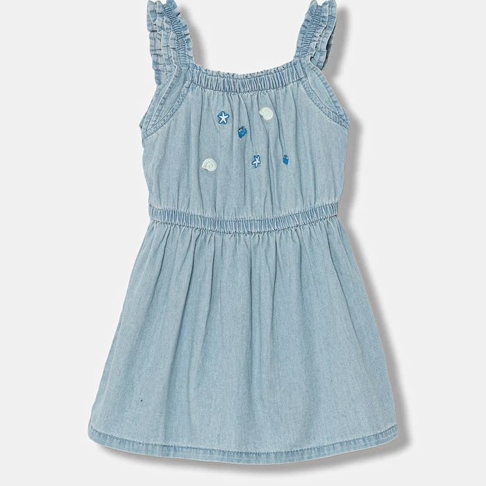 United Colors of Benetton denim kloş elbise