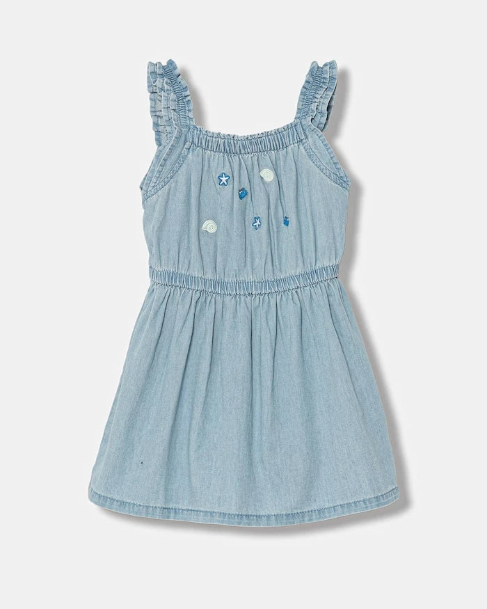 United Colors of Benetton denim kloş elbise