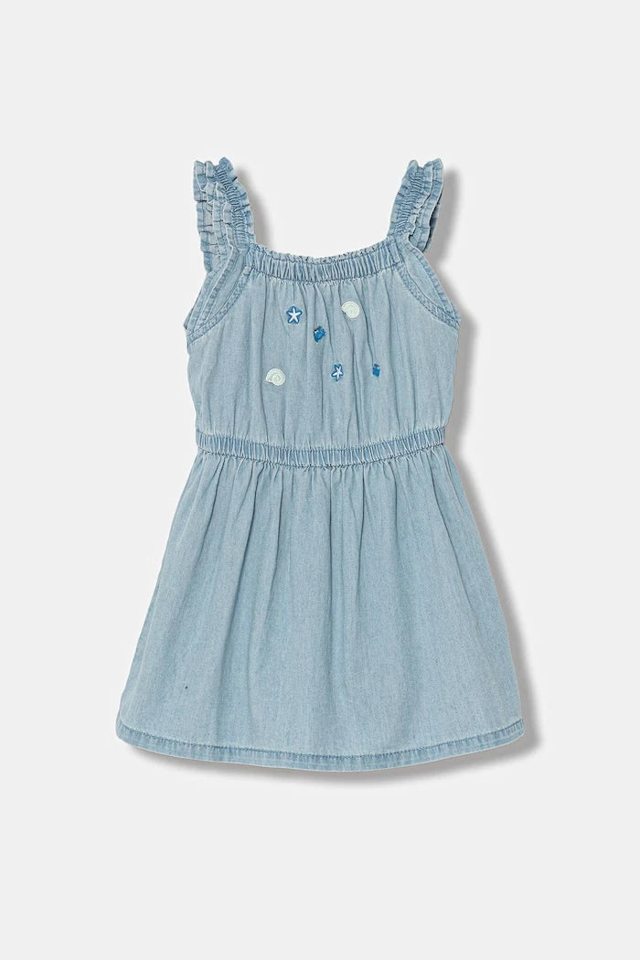 United Colors of Benetton denim kloş elbise