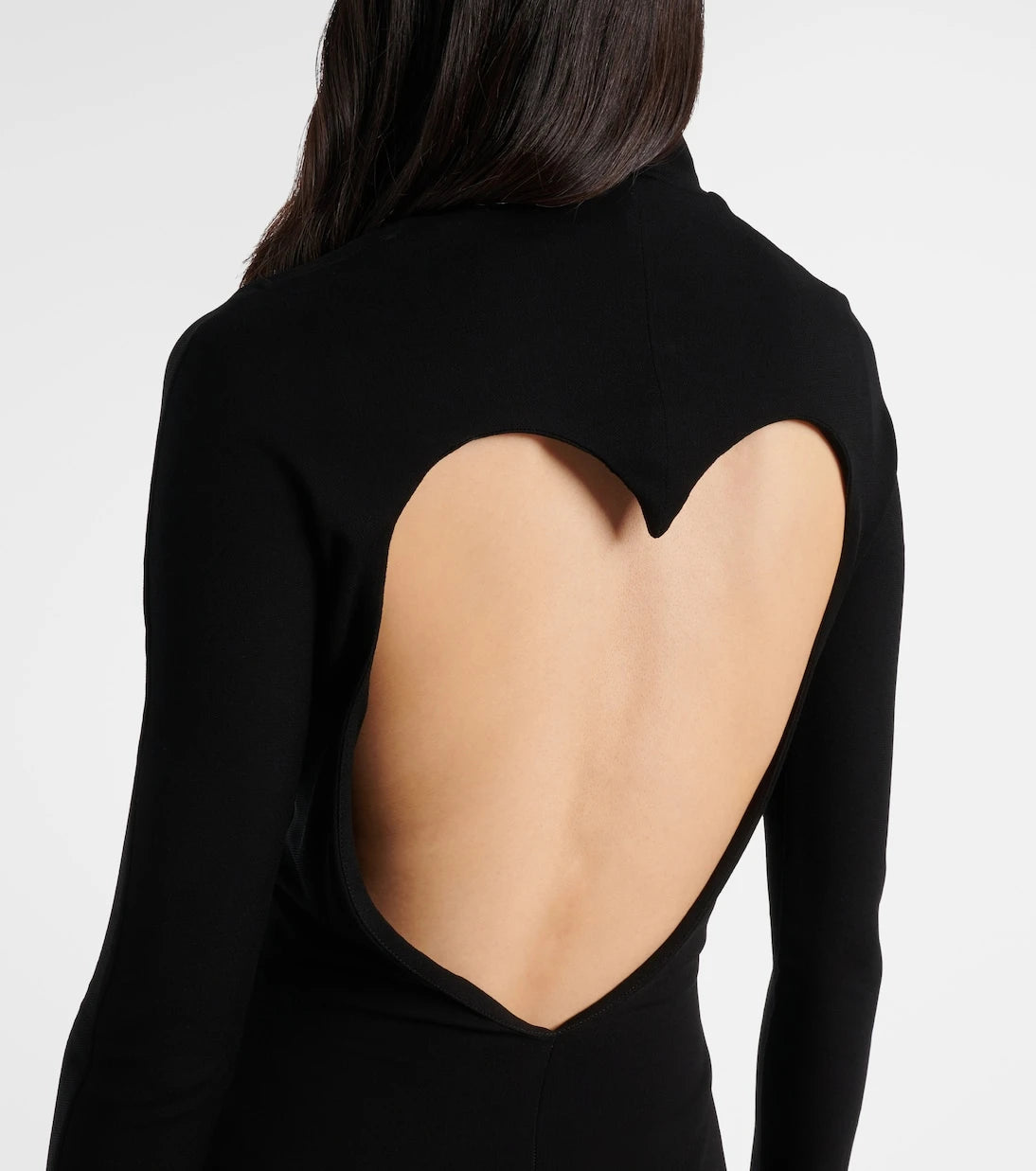 Alaïa - فستان ميدي بقصات